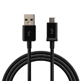 Data Cable Charge & Sync Cable for Panasonic Devices- 1M-Black