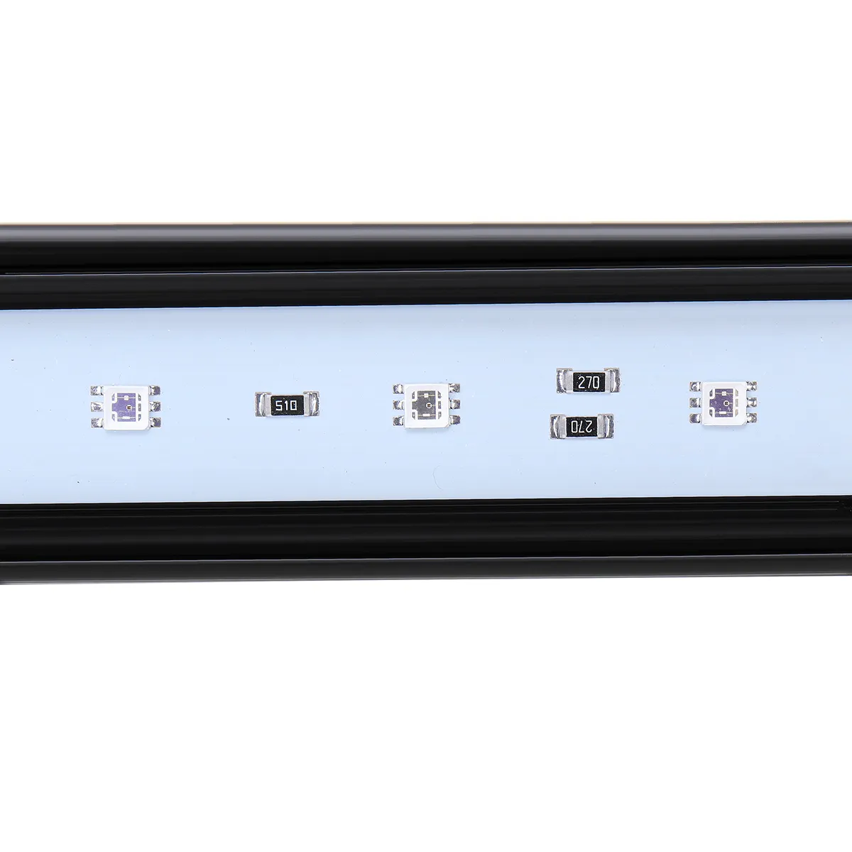 Dimmable 52CM 16W Bluetooth APP Controlled RGB LED Aquarium Lighting Adjustable Top Light Suitable for Aquarium/Fish Tank