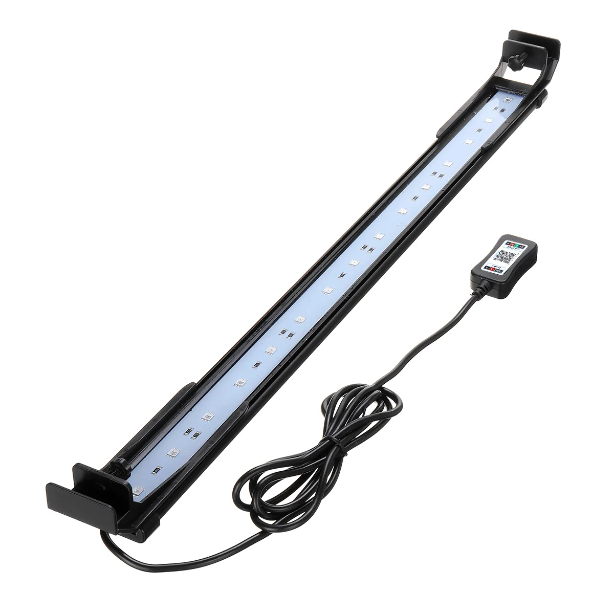 Dimmable 52CM 16W Bluetooth APP Controlled RGB LED Aquarium Lighting Adjustable Top Light Suitable for Aquarium/Fish Tank