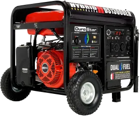 DuroMax / DuroStar DS13000EH 10500W/13000W Electric Start Dual Fuel Generator New (Red Version of XP13000EH)