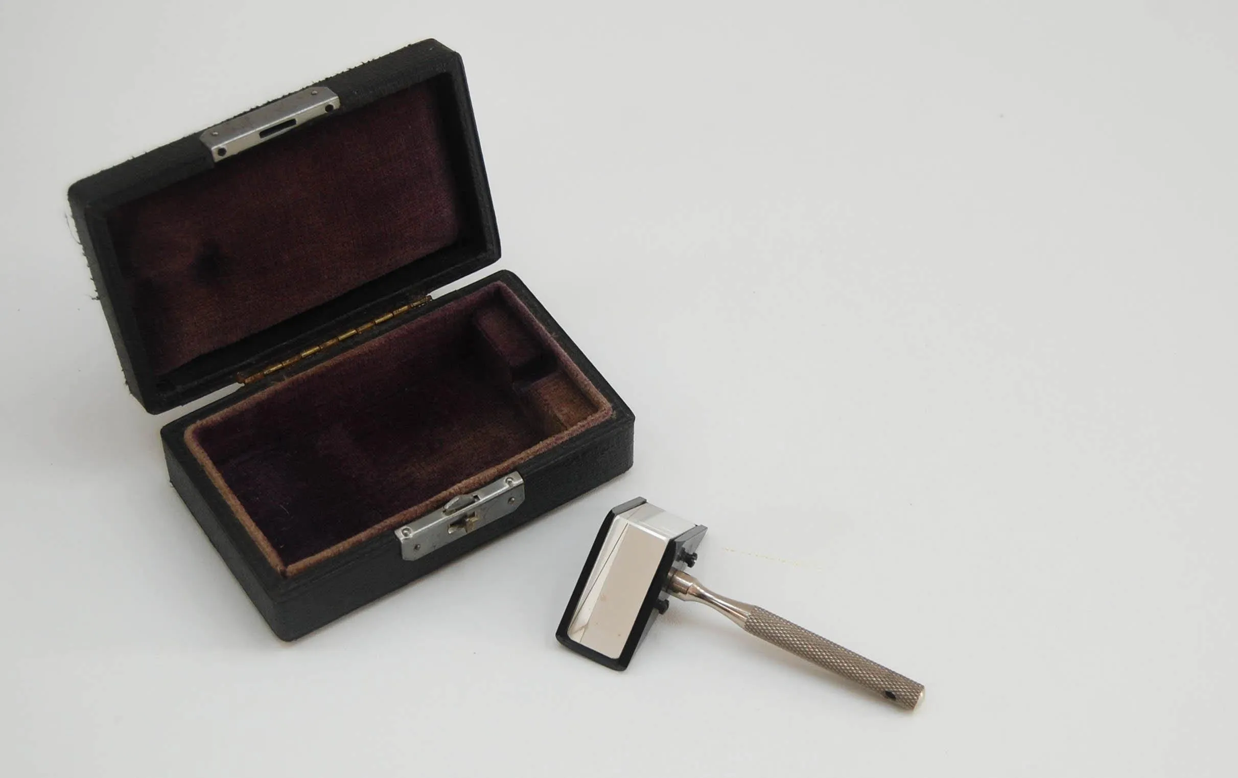 Early Twentieth Century Cased Hand Held Prism by Emil Busch