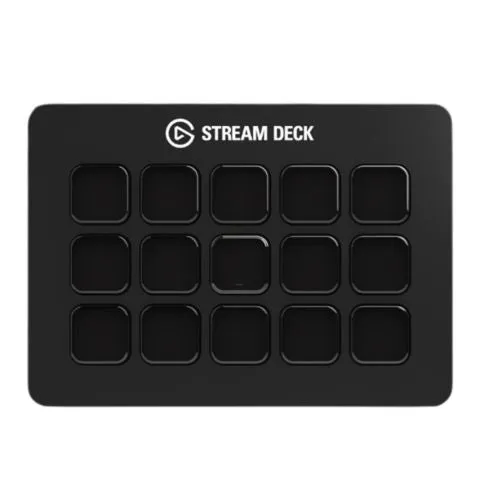 Elgato 直播 Stream Deck MK.2 - 15 個 LCD 按鍵, 可調節支架, 可自定義快捷鍵