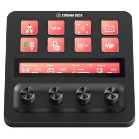 Elgato 直播 Stream Deck PLUS - 可調節支架、進階自定義