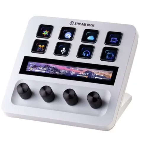 Elgato 直播 Stream Deck PLUS - 可調節支架、進階自定義