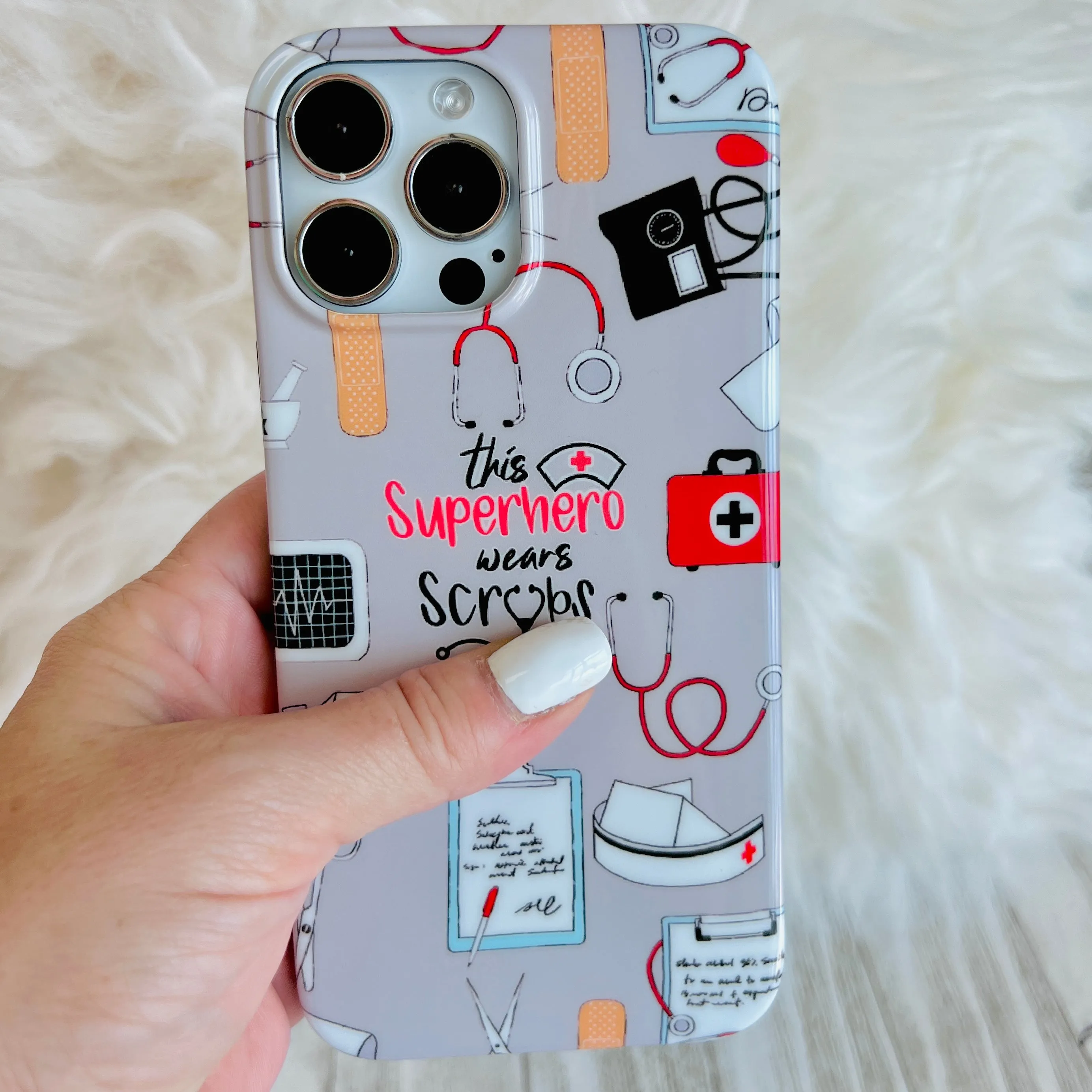 Fancy Scrubs Phone Case For iPhone