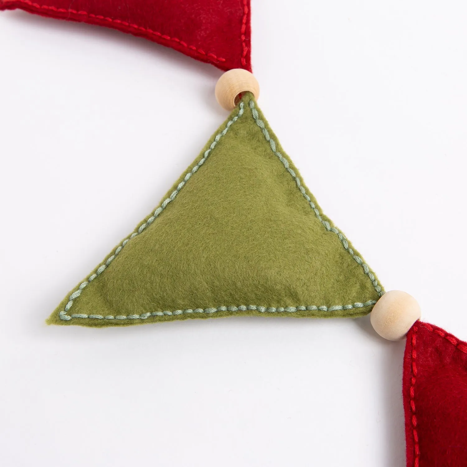 Felt Craft Kit - Christmas Flag Garland