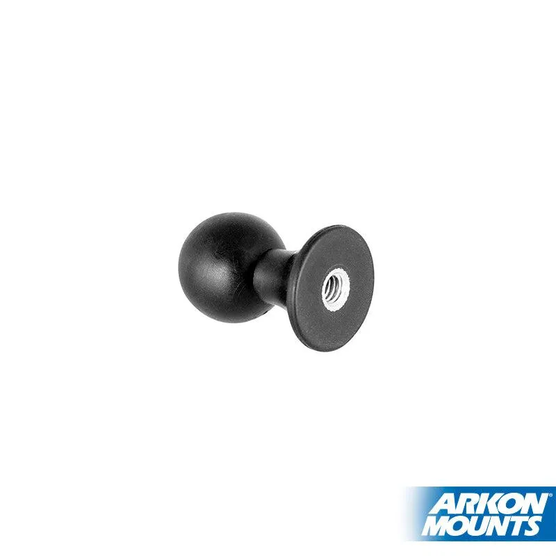 Female Camera 1/4"-20 Threaded Pattern to 22mm Ball Adapter