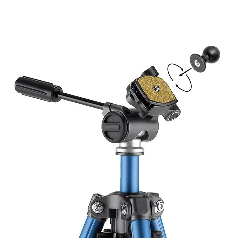 Female Camera 1/4"-20 Threaded Pattern to 22mm Ball Adapter