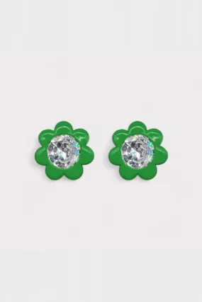 Florence Clip-On Earrings Forest