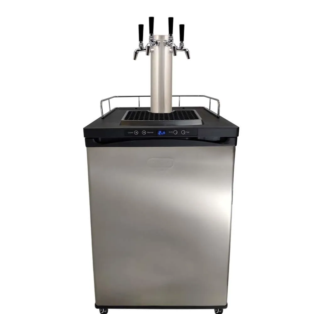 Four Tap Series X Kegerator - Homebrew Draught Pack