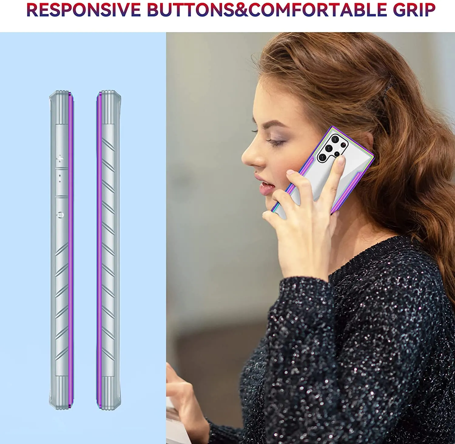 Galaxy S22 Ultra Shockproof Military Grade Drop TPU Slim Protective Case