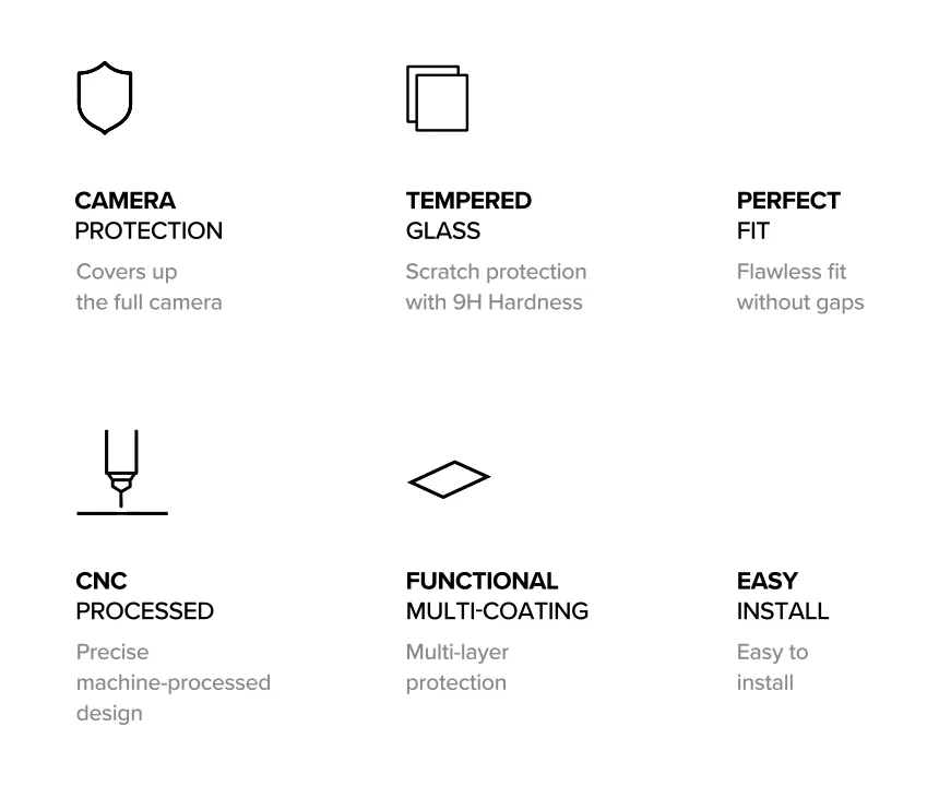 Galaxy Z Fold 5 | Camera Protector Glass [2 Pack]