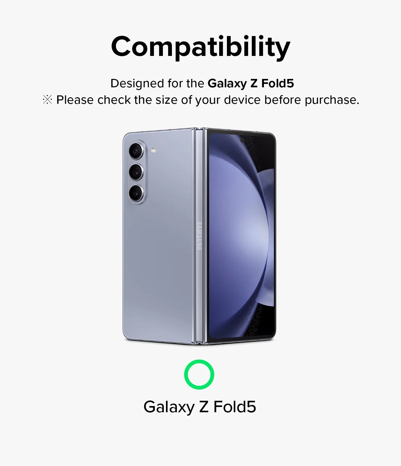 Galaxy Z Fold 5 | Camera Protector Glass [2 Pack]