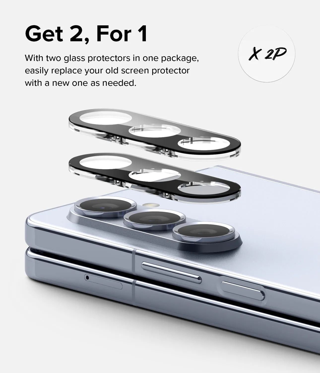 Galaxy Z Fold 5 | Camera Protector Glass [2 Pack]