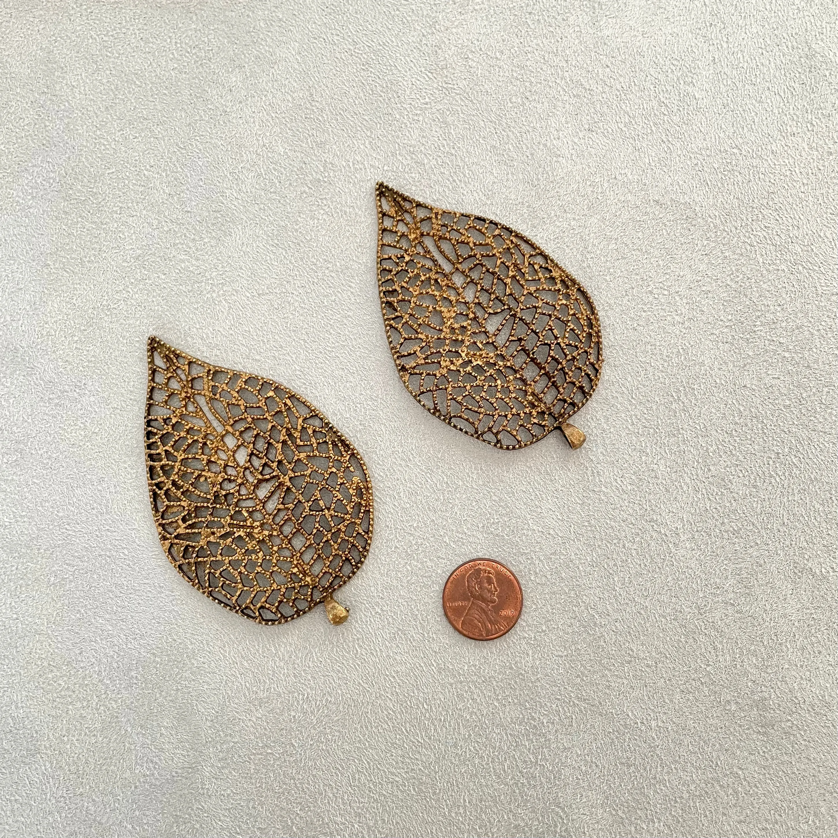 Golden Styling Leaves Flat Lay Props ~ MUST HAVE