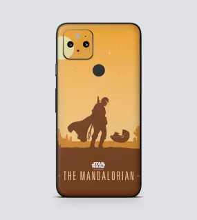 Google Pixel 5 Mandalorian Silhouette