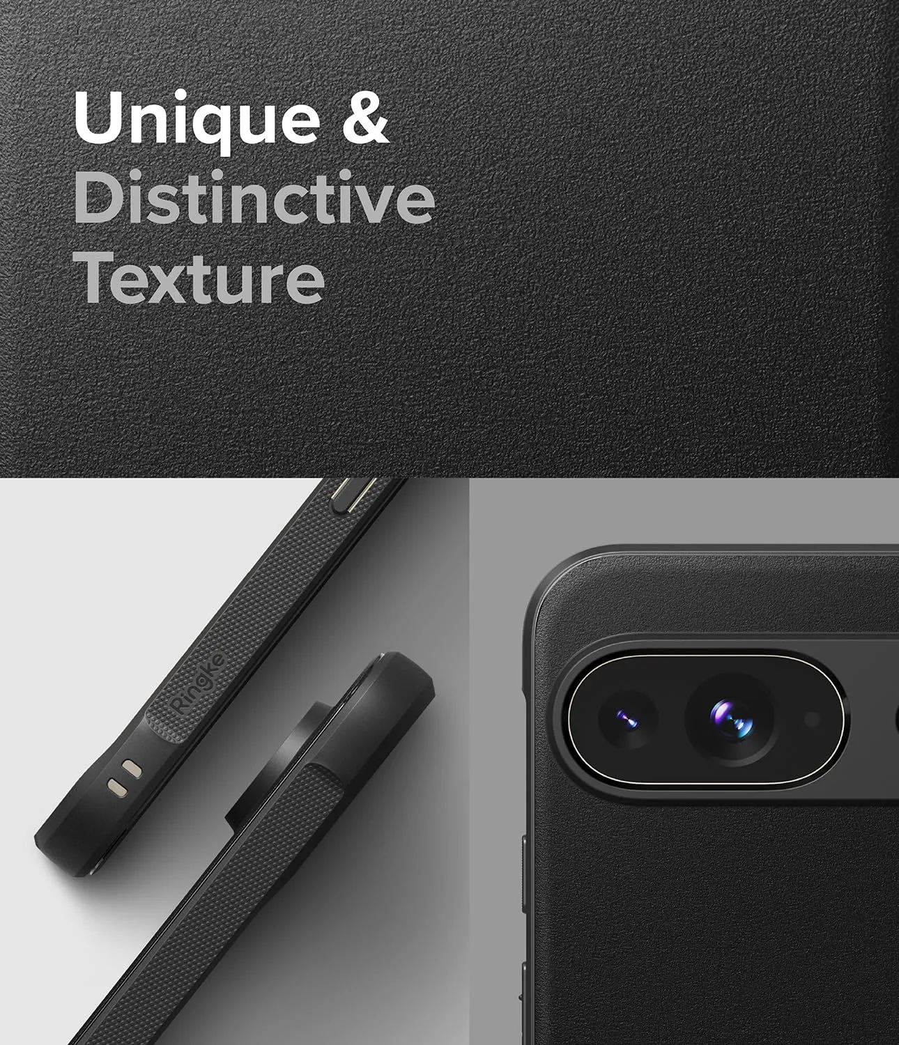 Google Pixel 9 Back Cover Case | Onyx Magnetic - Black