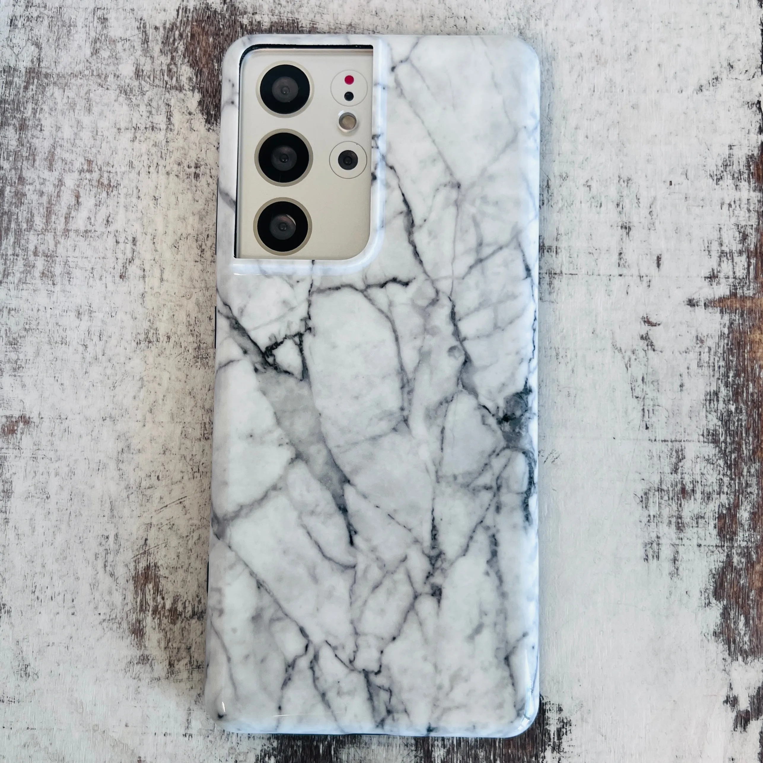 Grey Marble Cell  Case For Samsung Galaxy