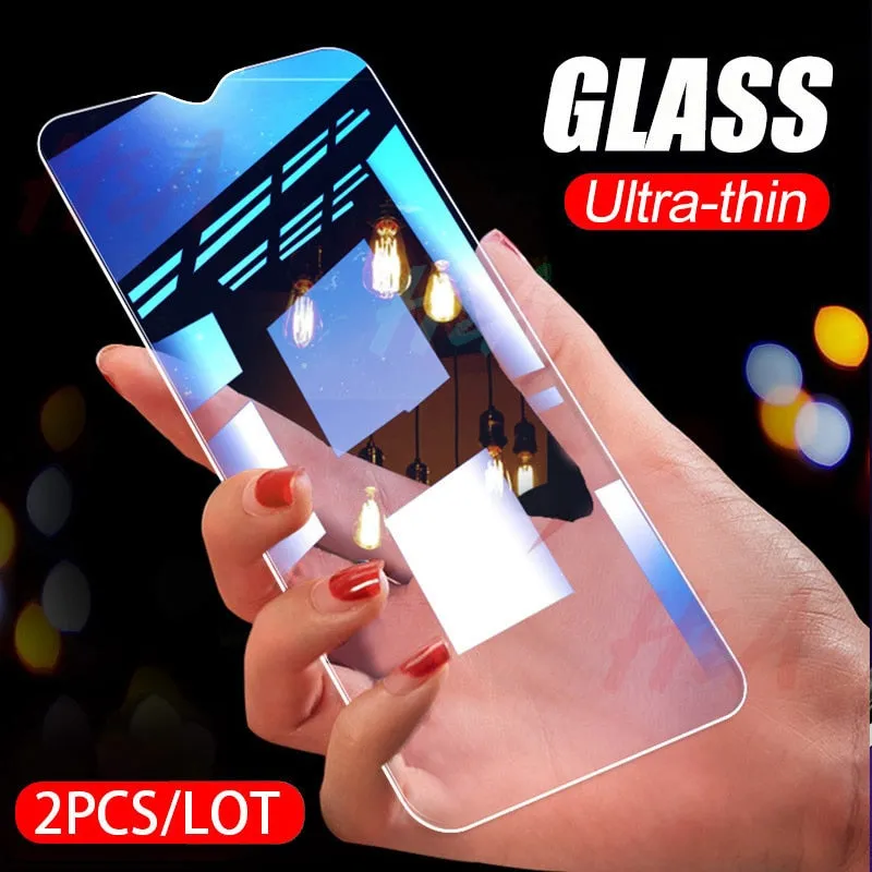 H&A 2PCS Full Tempered Glass For Samsung Galaxy A50 A30 A10 A20 A40 A70 A90 Screen Protector M10 M20 M30 Protective Glass