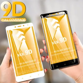 H&A 9D Full Cover Tempered Glass For Xiaomi Redmi Note 5 6 Pro Protective Glass Redmi 4X 5A 6A 5 Plus 6 Pro S2 Screen Protector