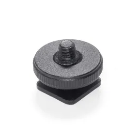 Hot Shoe Mount with 1/4" Screw Thread Adapter - CLEARANCE