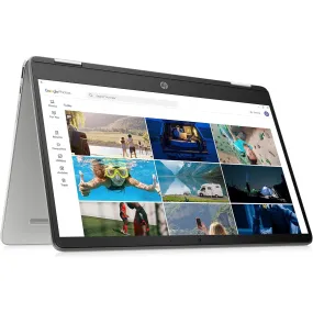 HP Chromebook 14" Laptop PC 14a-ca0005sa, Touch Screen, Intel Celeron, 4GB RAM, 64GB SSD -  Mineral silver