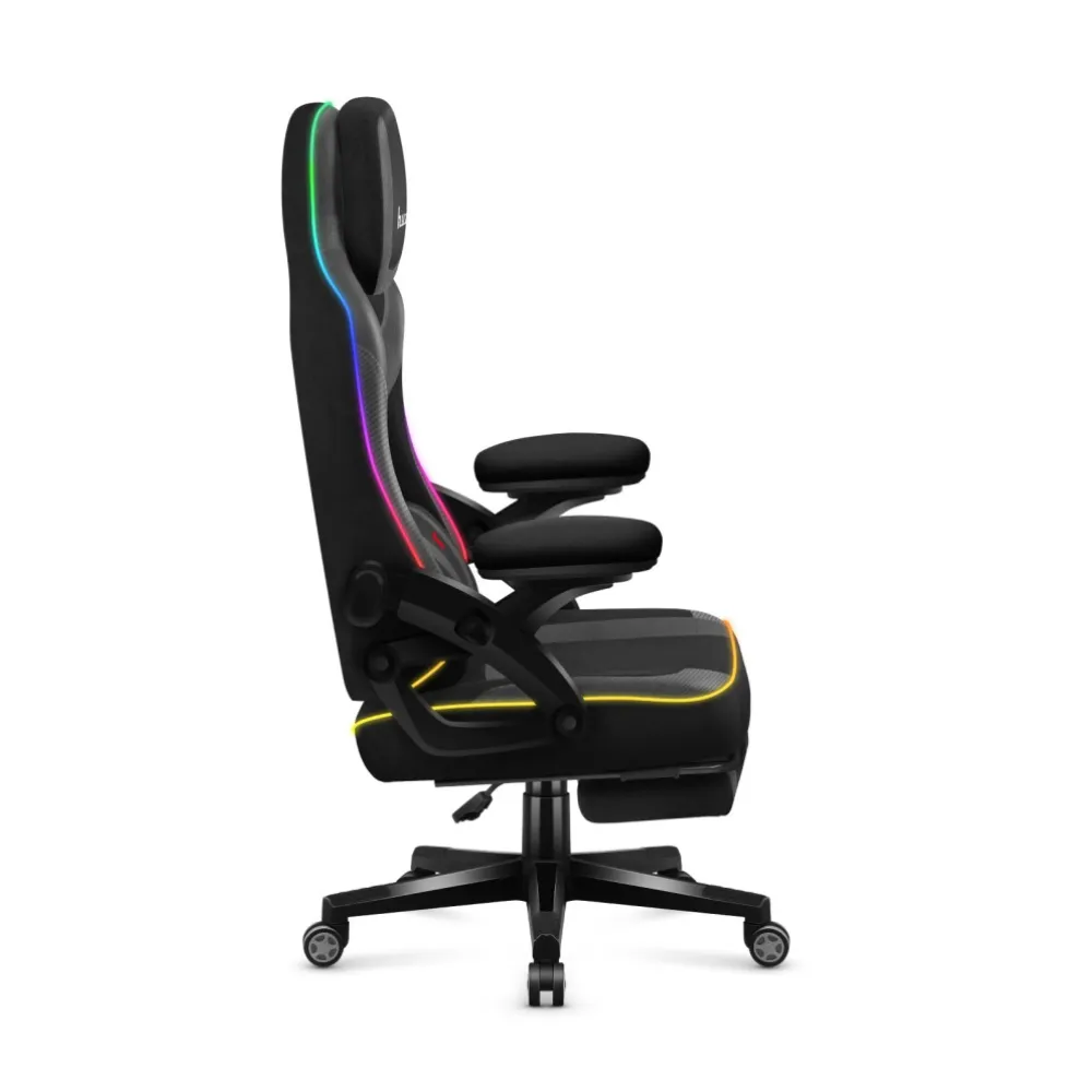 Huzaro Force 4.6 Black Mesh RGB Smart Gaming Chair