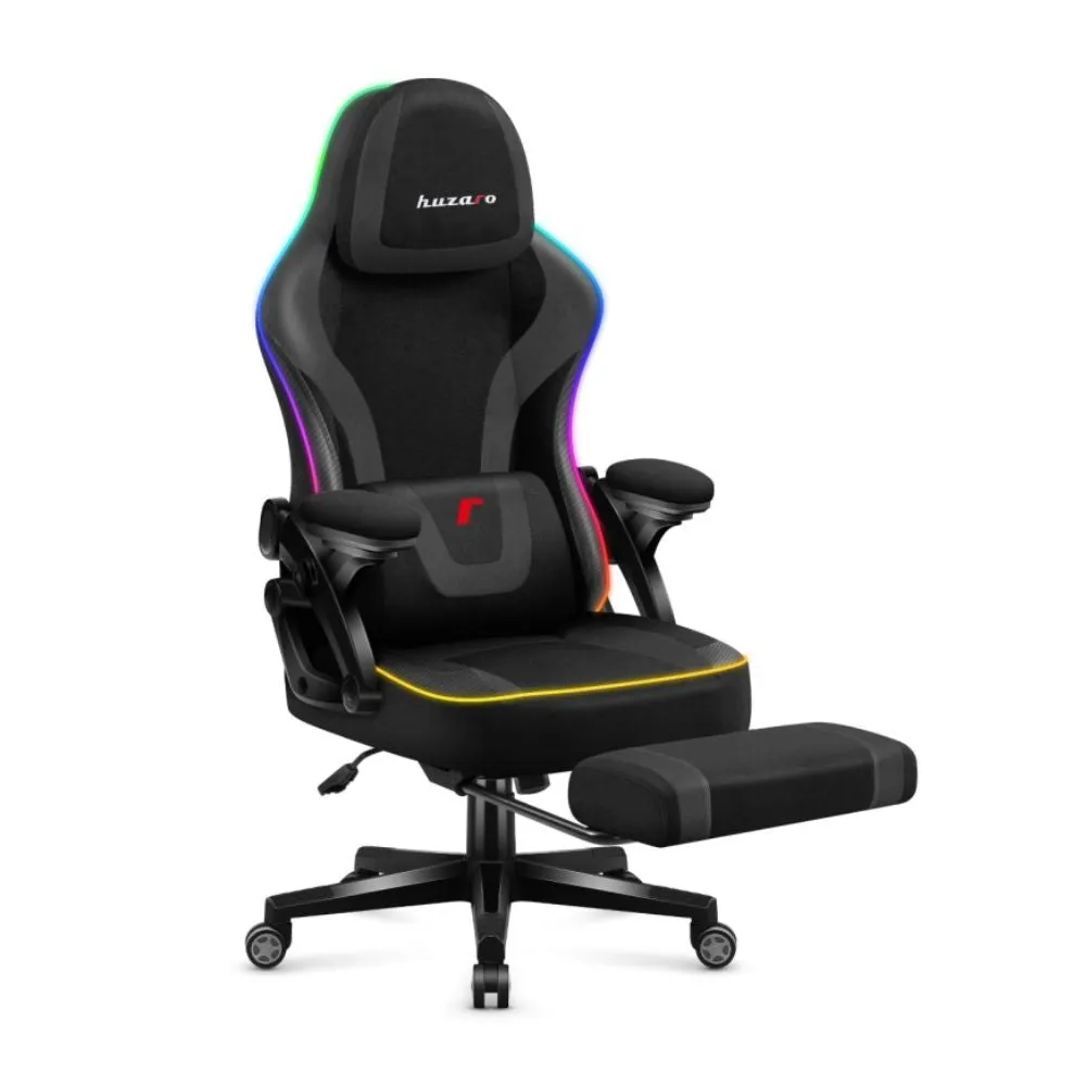 Huzaro Force 4.6 Black Mesh RGB Smart Gaming Chair