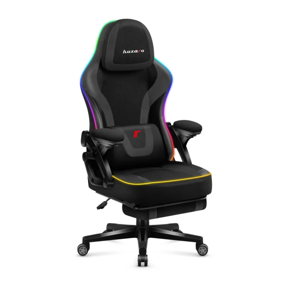 Huzaro Force 4.6 Black Mesh RGB Smart Gaming Chair