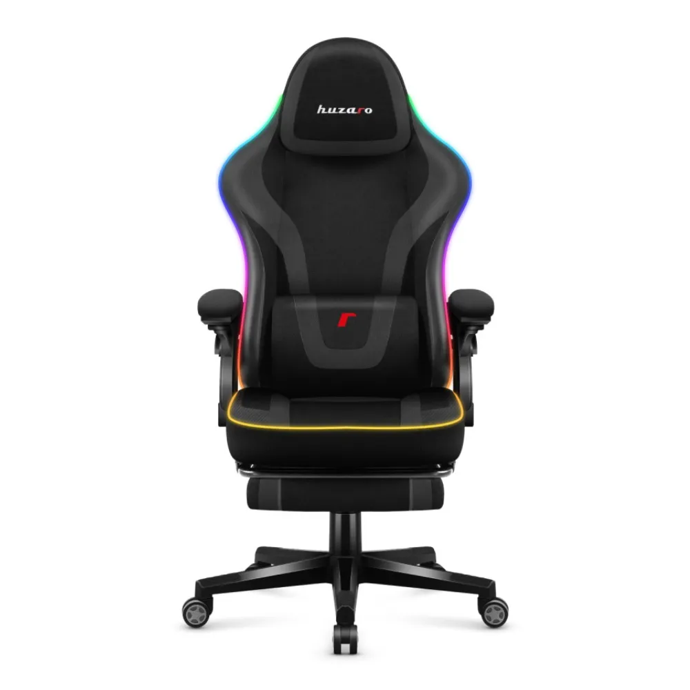 Huzaro Force 4.6 Black Mesh RGB Smart Gaming Chair