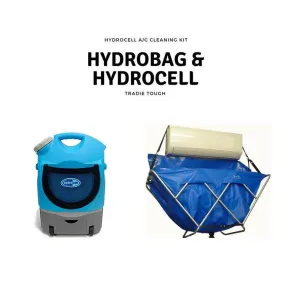 Hydrocell A/c Clean Kit - Includes - Hydrobag - 17 Ltr Tradie Tough Portable Pressure Washer