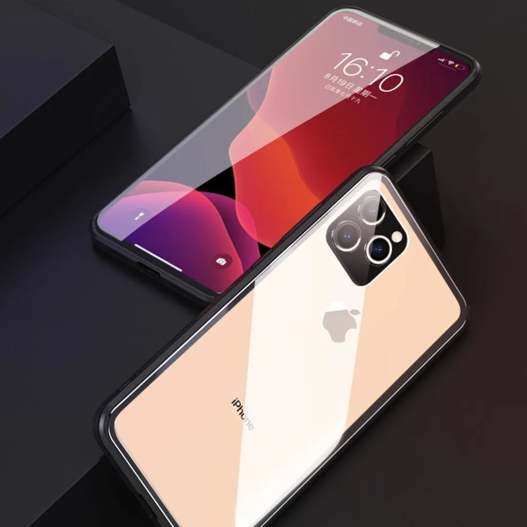 iPhone 11 Series (3 in 1 Combo) Glassium Protective Case   Tempered Glass   Camera Lens Guard
