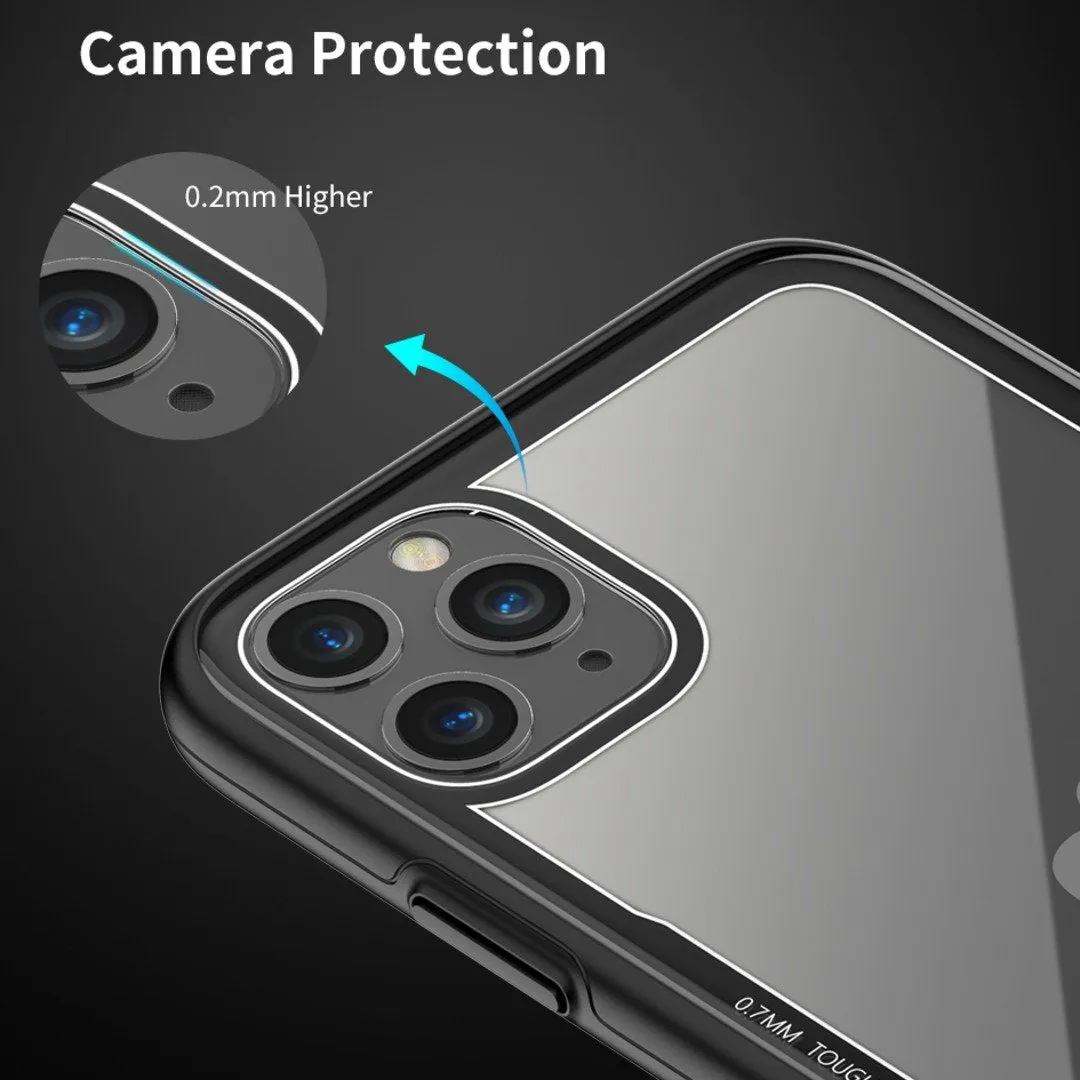 iPhone 11 Series (3 in 1 Combo) Glassium Protective Case   Tempered Glass   Camera Lens Guard