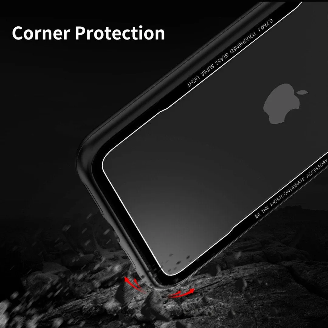 iPhone 11 Series (3 in 1 Combo) Glassium Protective Case   Tempered Glass   Camera Lens Guard