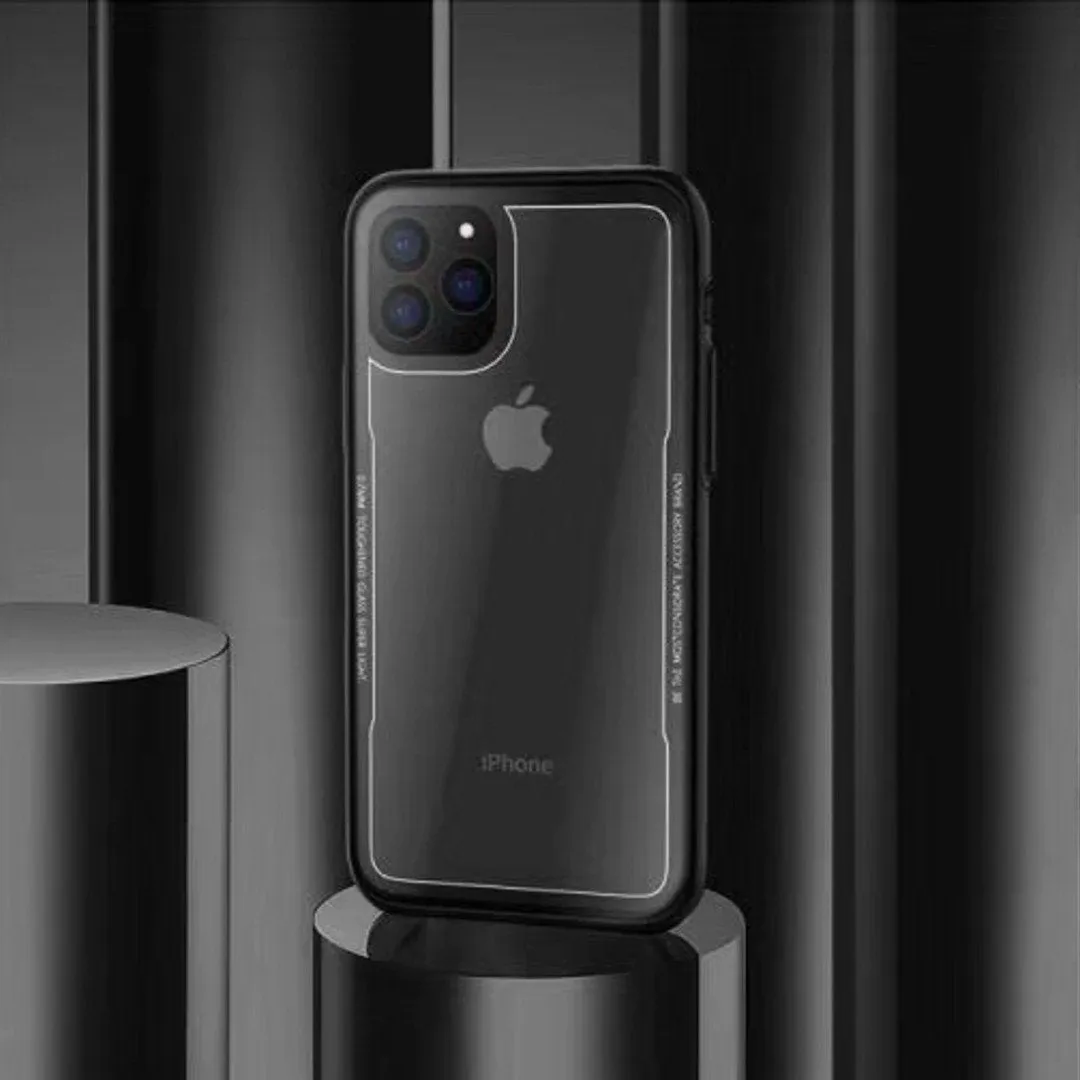 iPhone 11 Series (3 in 1 Combo) Glassium Protective Case   Tempered Glass   Camera Lens Guard