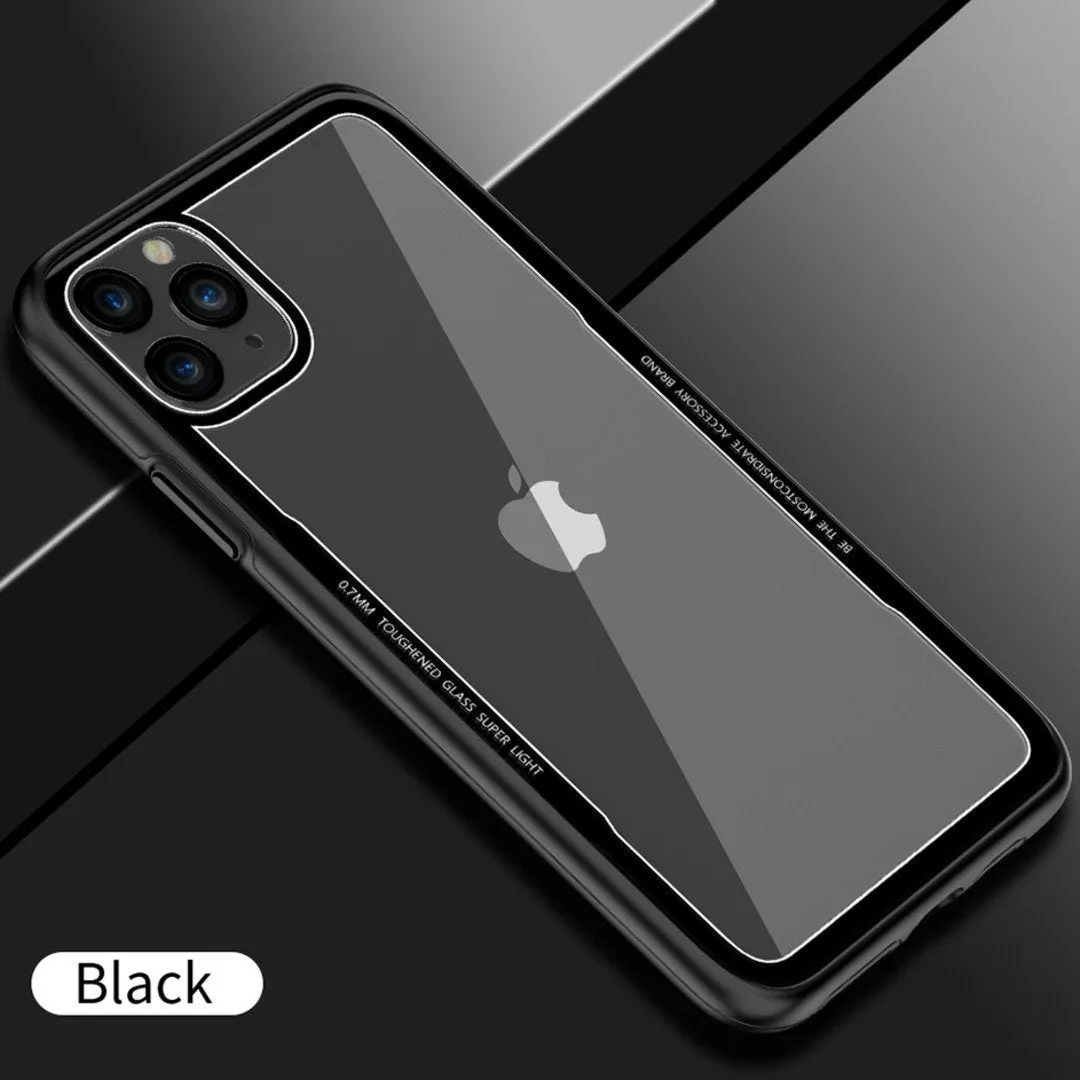 iPhone 11 Series (3 in 1 Combo) Glassium Protective Case   Tempered Glass   Camera Lens Guard