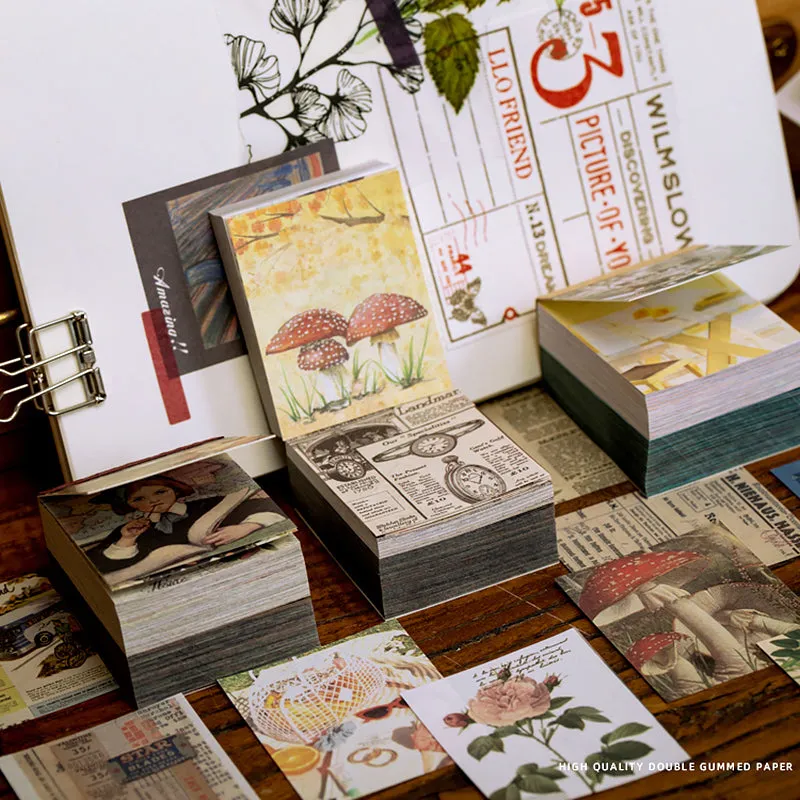 Junk Journal Scrapbooking Paper Combo Kits 400 Sheets