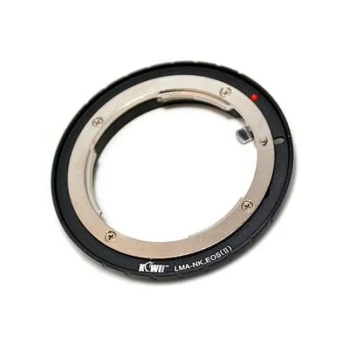Kiwifotos Camera Lens Mount Adapter Nikon F to Canon EOS LMA-NK_EOS(II)