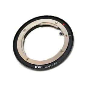 Kiwifotos Camera Lens Mount Adapter Nikon F to Canon EOS LMA-NK_EOS(II)