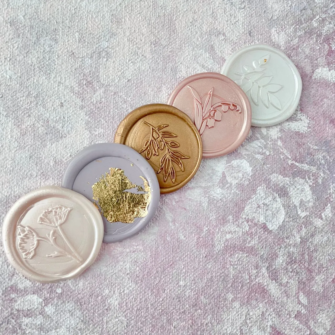 Lavender & Dusty Mauve Flat Lay Prop Kit