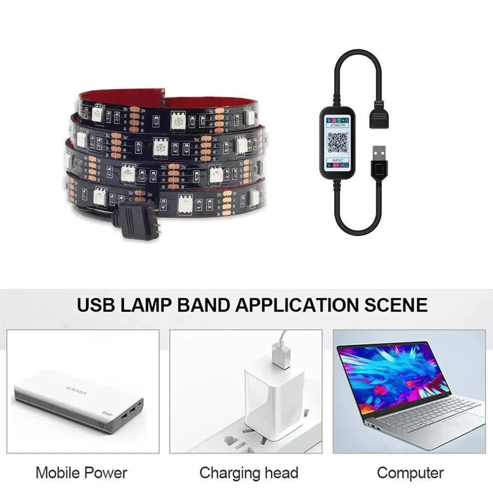 LED Light Strips: Transform TV Room Ambiance