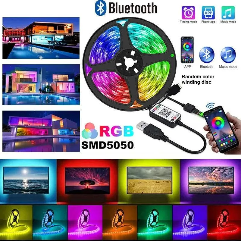 LED Light Strips: Transform TV Room Ambiance