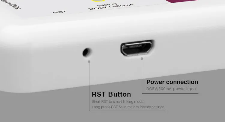 LED RGBW Mi-Light 4-Zone Wifi Controller Module