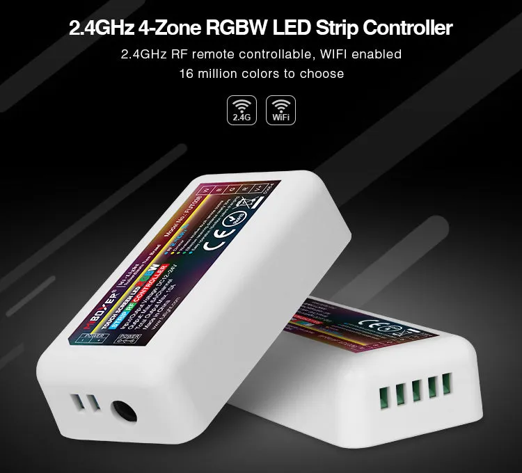 LED RGBW Mi-Light 4-Zone Wifi Receiver