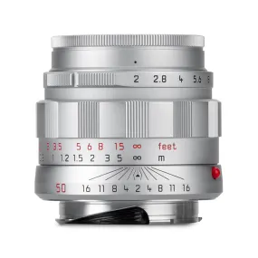 Leica APO-Summicron-M 50mm f/2 ASPH "LHSA Edition" - silver chrome finish