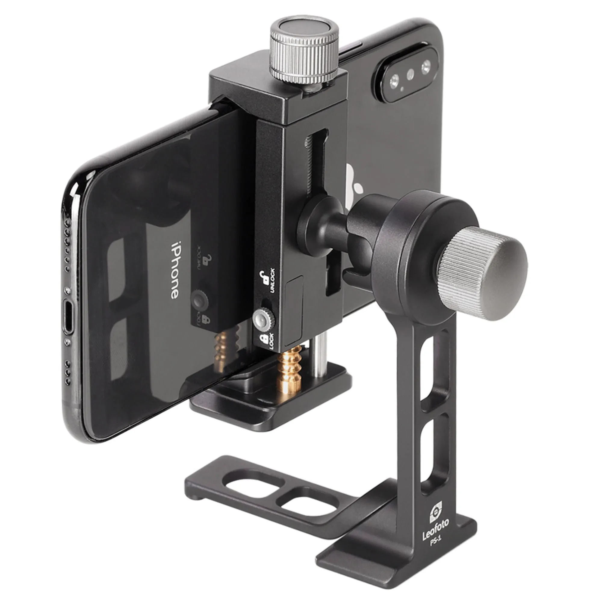 Leofoto PS-1 Folding Table Stand with PC-90II Phone Holder