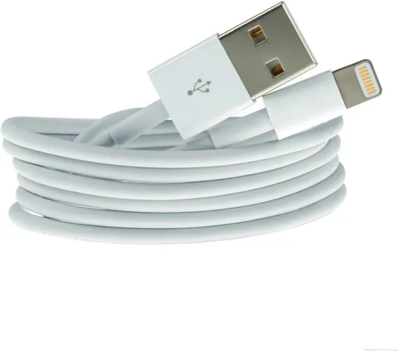 Lightning To Usb Charge and Data Sync Lightning Cable for Apple iPhone 5S Devices- 1 M White
