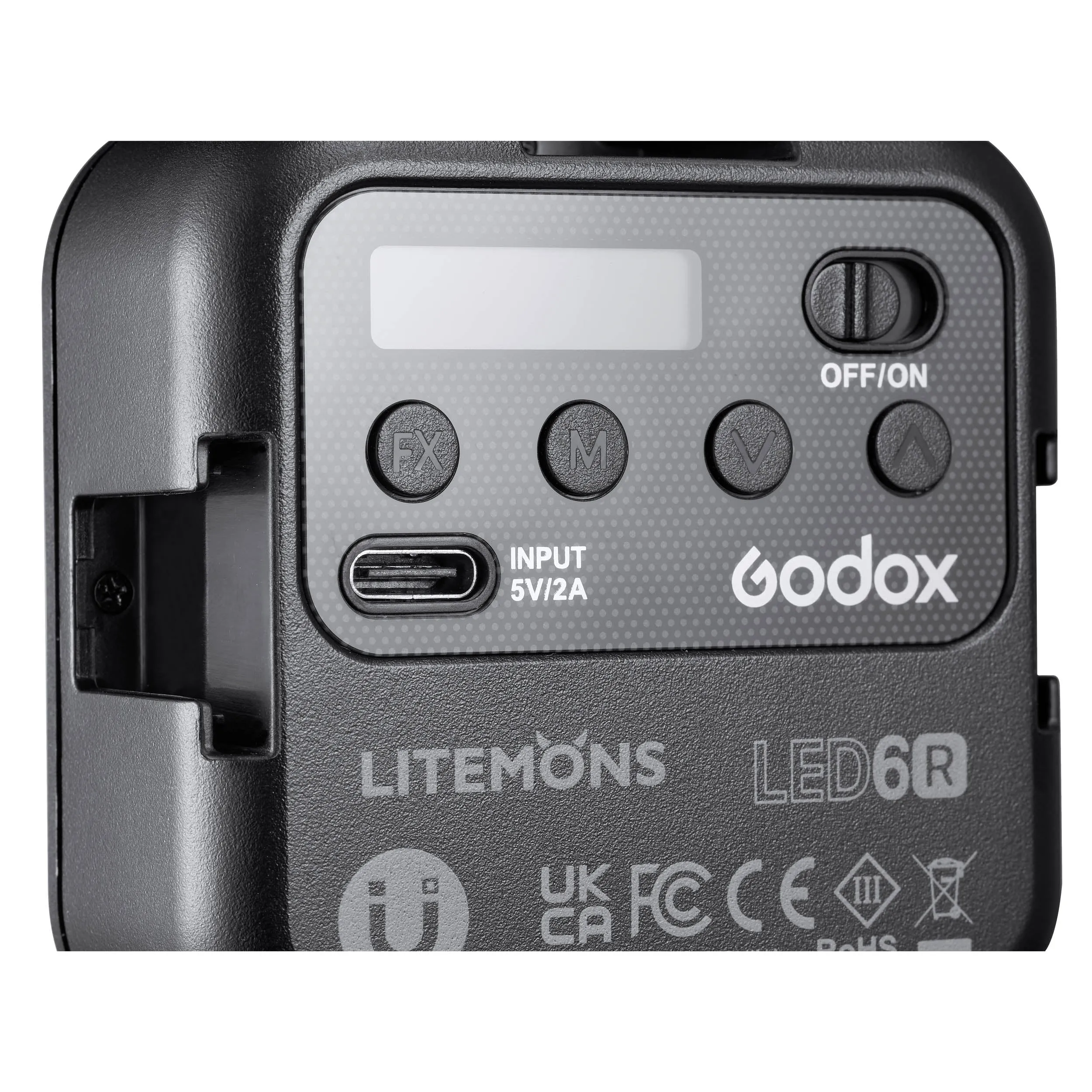 LITEMONS LED6R On-Camera RGB LED Video Light