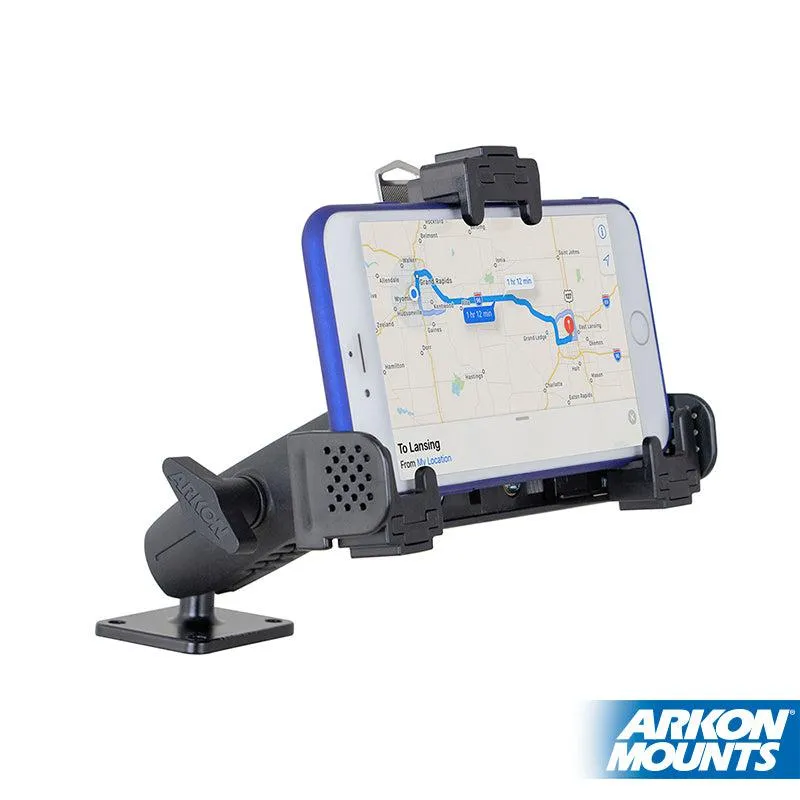 LockVise™ Locking Phone Mount with 2.75" Arm and Metal AMPS Drill Base