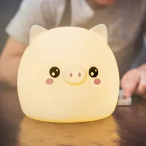 LumiPets Pig night light